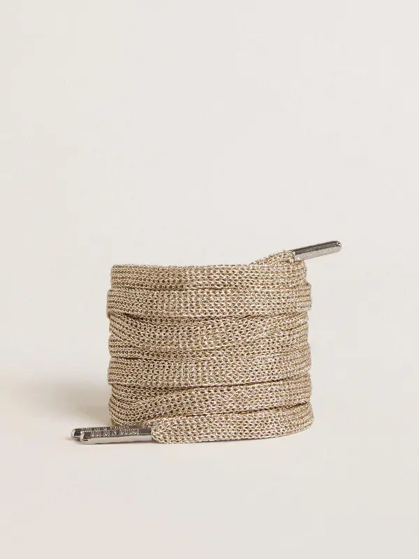 Gold lurex laces online