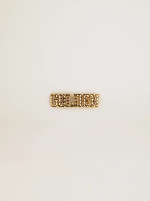 Golden lace tag in antique gold color with pearls online