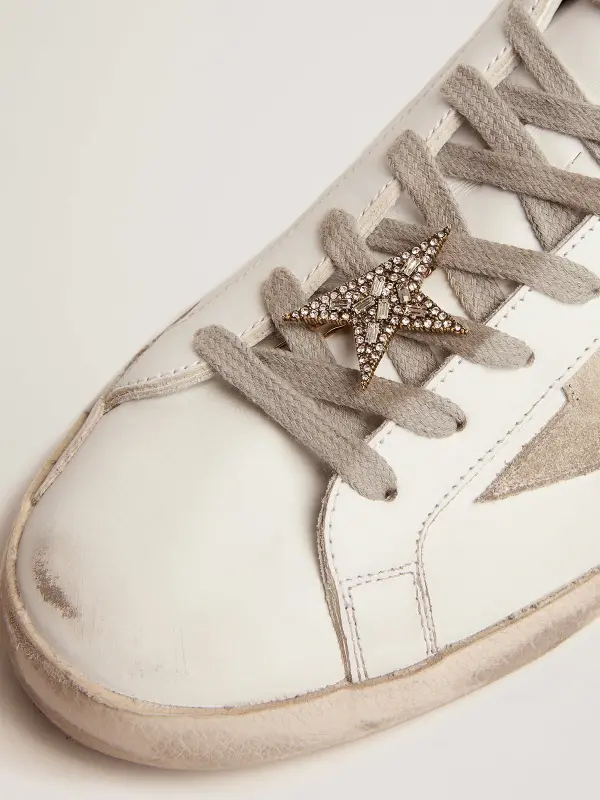 Lace lock with Star clip in antique gold color online