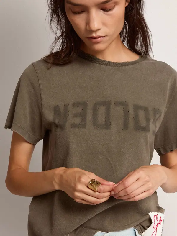 Ring in antique gold color online