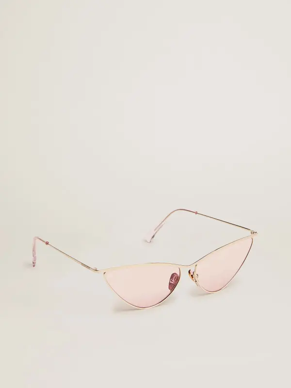 Sunframe cat-eye style with pink frame and lenses online