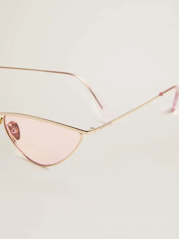 Sunframe cat-eye style with pink frame and lenses online