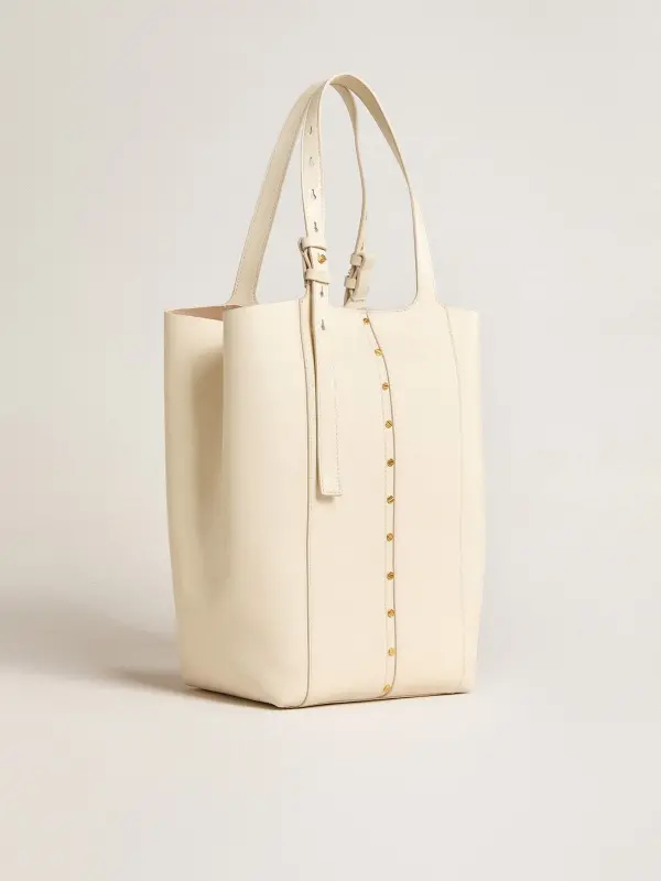 24/7 Bag North South in butter-colored leather with adjustable handles online
