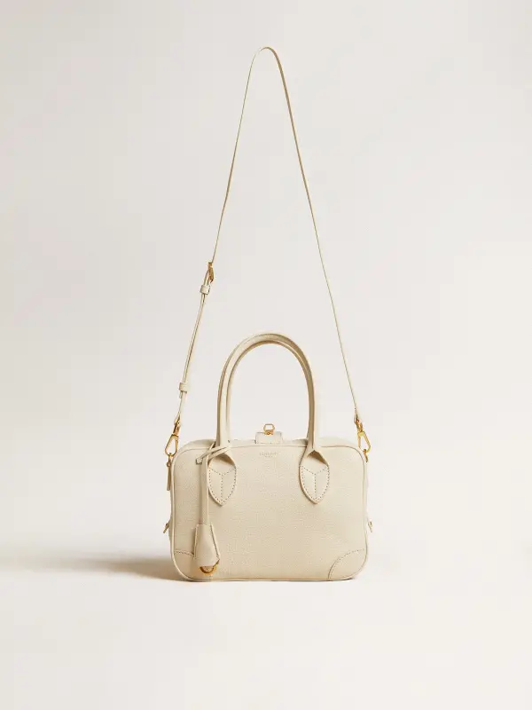 Vita Bag in butter-colored leather with gold details online