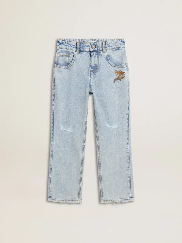 Boy’s light denim jeans online