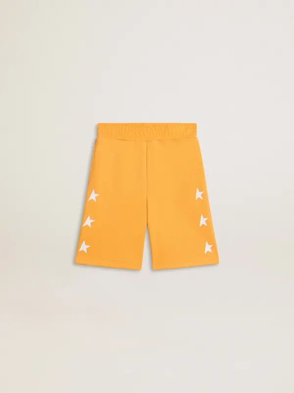 Boy’s mustard yellow shorts online