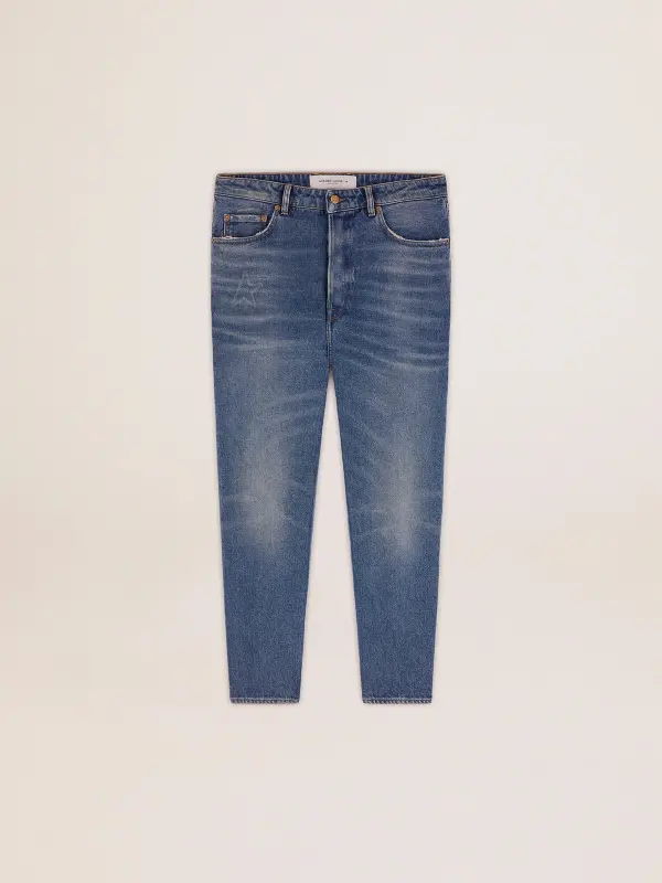 Men’s slim fit jeans with medium wash online