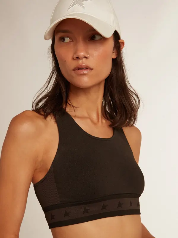 Black athletic top online