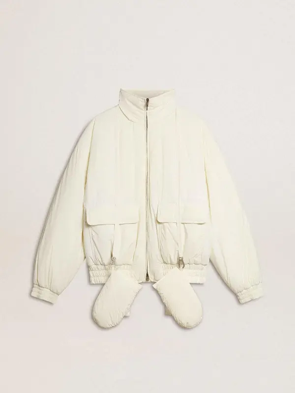 Women’s cream padded jacket online