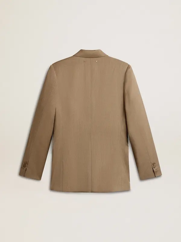 Women’s dove-gray double-breasted blazer online