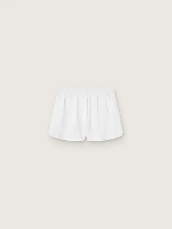 Women’s white double-layer sports shorts online