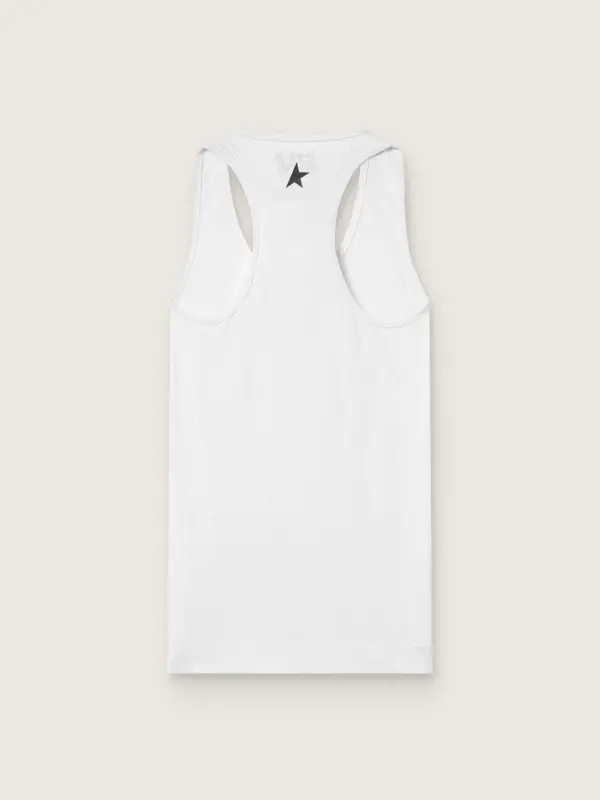 Women’s white sports tank top online