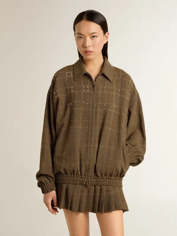 Women’s wool bomber jacket online