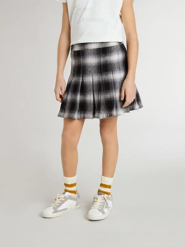 Girl’s cotton pleated skirt online