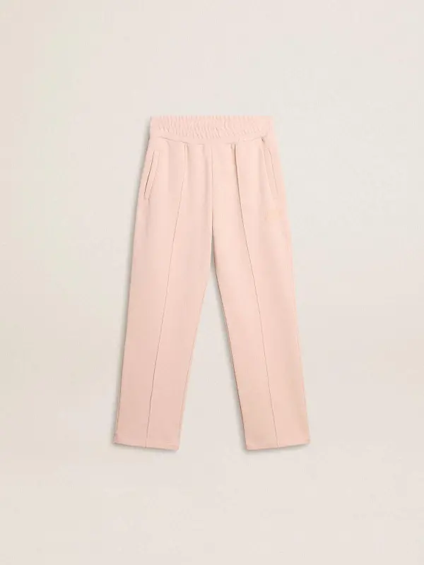 Girl’s pink joggers with print online