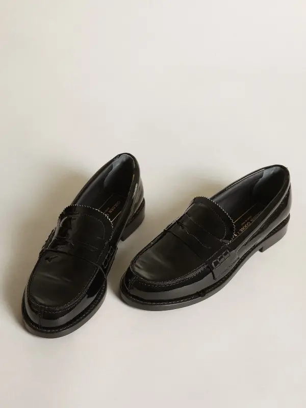 Jerry loafer in black patent leather online