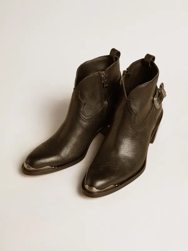 Patty ankle boots in black leather online