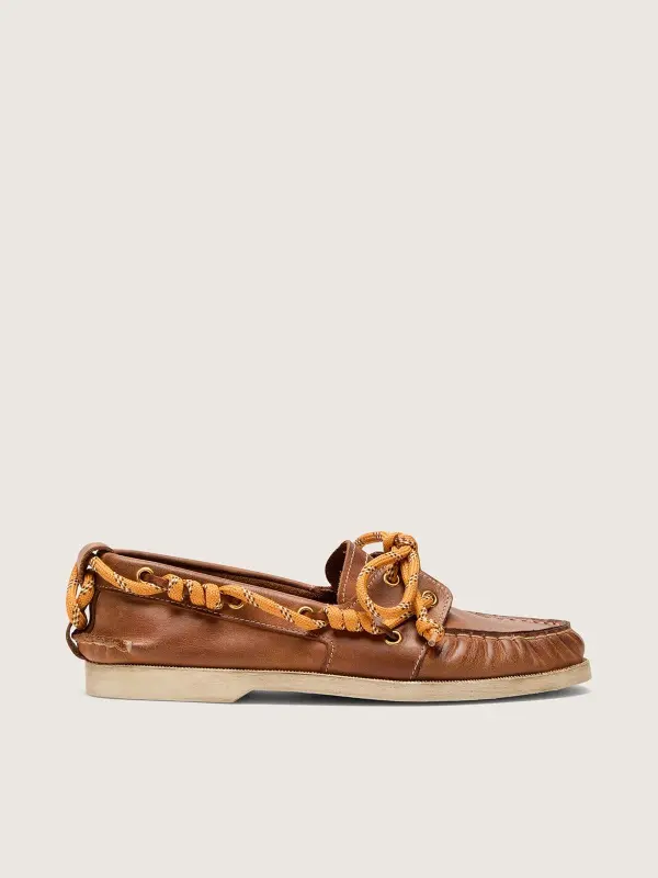 Women’s Cruise loafer in tobacco-colored leather online