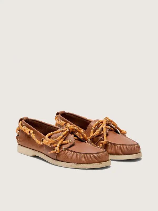 Women’s Cruise loafer in tobacco-colored leather online