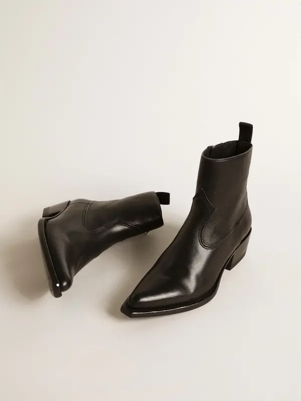 Women’s Debbie boots in black leather online