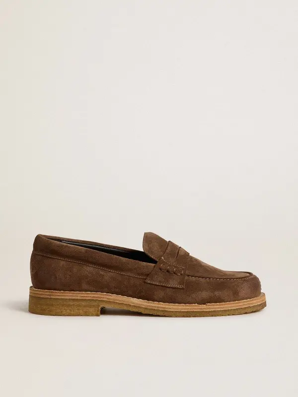 Women’s Jerry loafer in dove-gray suede online