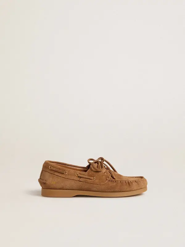 Junior Cruise loafer in light brown suede online