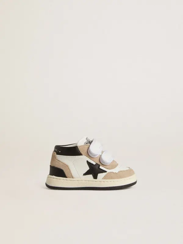Junior June in nappa with suede inserts and black leather star online