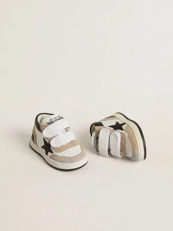 Junior June in nappa with suede inserts and black leather star online