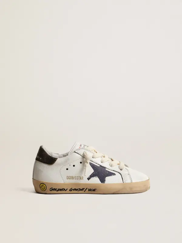Super-Star Young in nappa with a printed star and black heel tab online