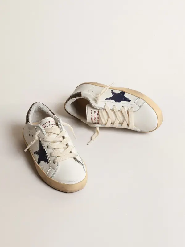 Super-Star Young in nappa with a printed star and black heel tab online