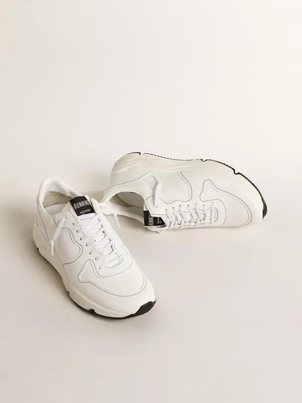 Men’s bio-based Running Sole with white star and heel tab online