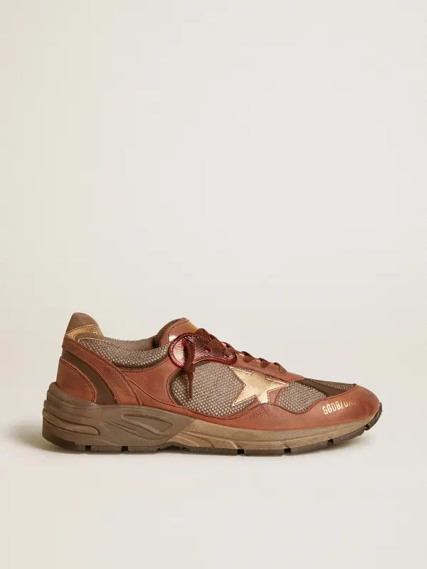 Men’s Dad-Star in nubuck with gold leather star and suede heel tab online