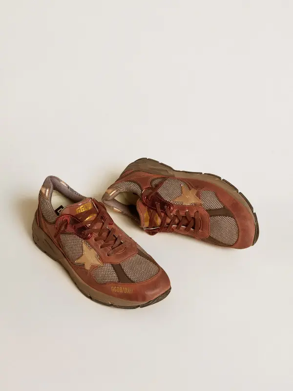 Men’s Dad-Star in nubuck with gold leather star and suede heel tab online