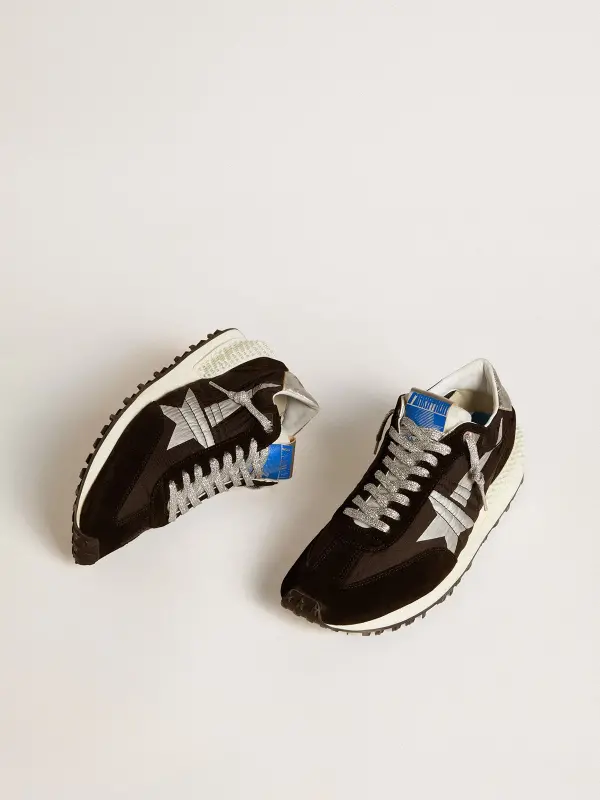 Men’s Marathon with black ripstop nylon upper and silver star online