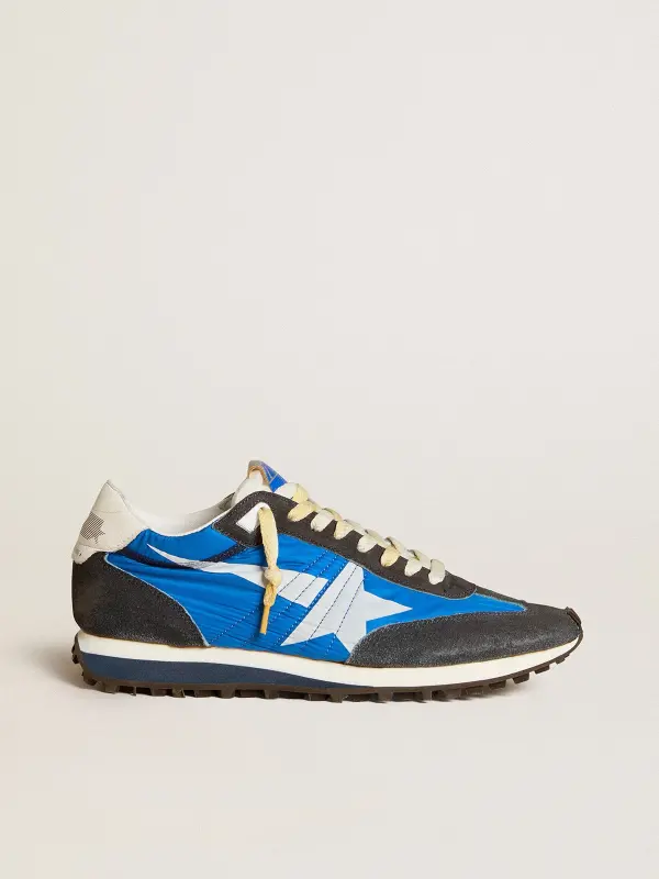 Men’s Marathon with blue nylon upper and white star online