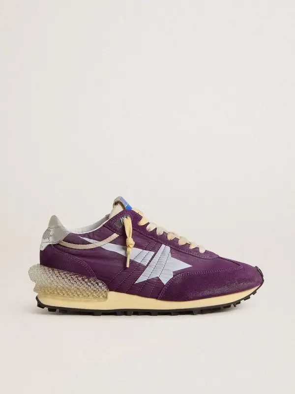 Men’s Marathon with purple nylon upper and white star online