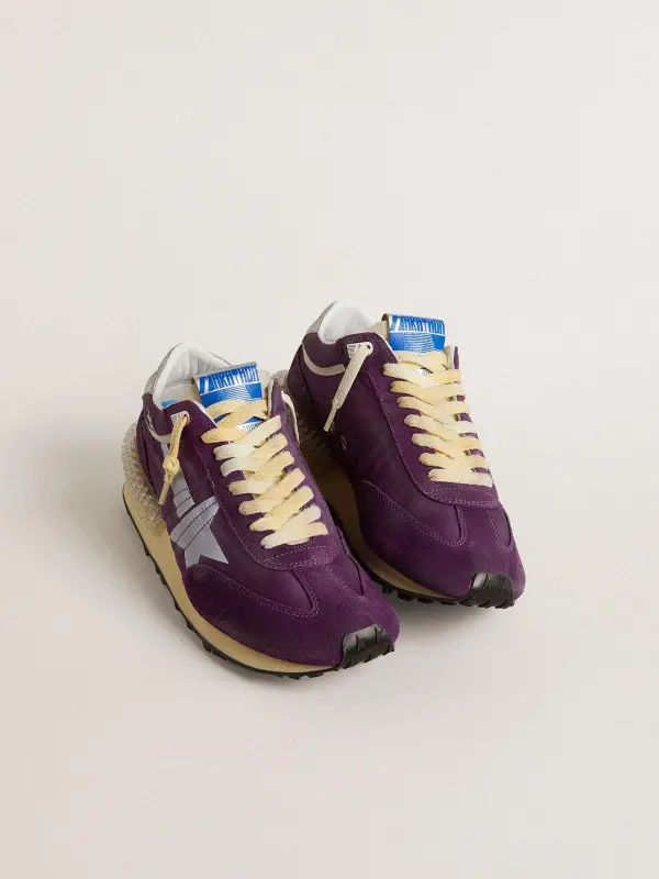 Men’s Marathon with purple nylon upper and white star online