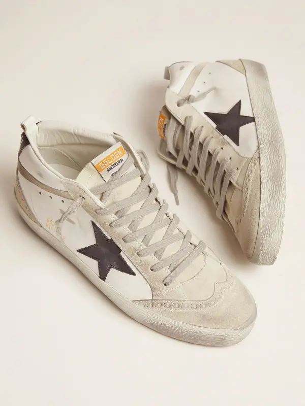 Men’s Mid Star white with black star online