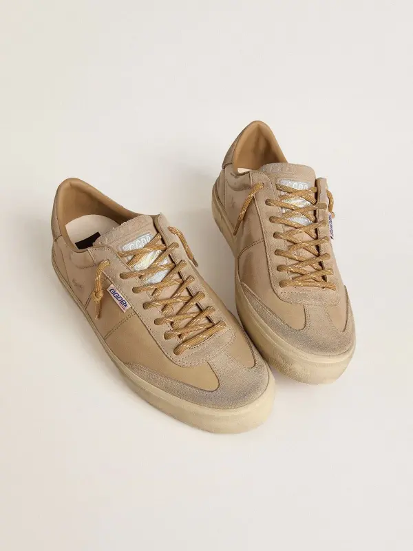 Men’s Soul Star in beige naplak with beige suede heel tab online