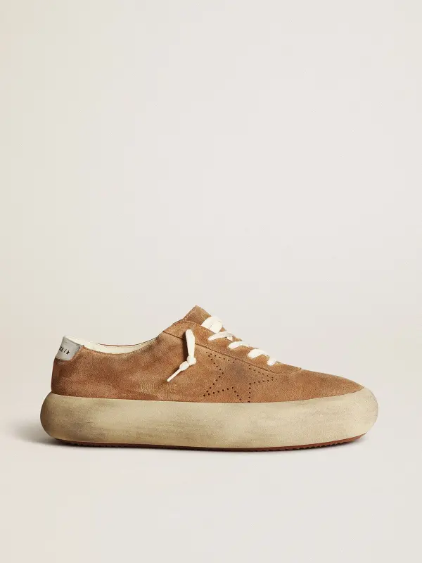 Men’s Space-Star in tobacco-colored suede online