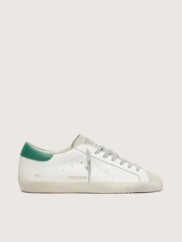 Men’s Super-Star with perforated star and green heel tab online