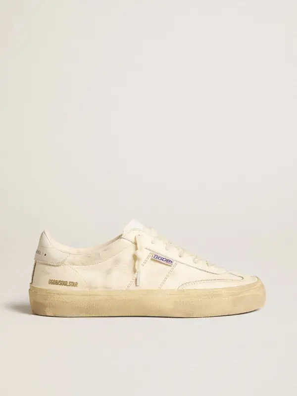 Soul Star in white nappa leather with white leather star online