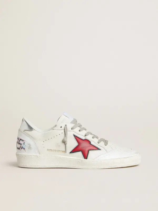 Women’s Ball Star LTD with red star and silver heel tab online
