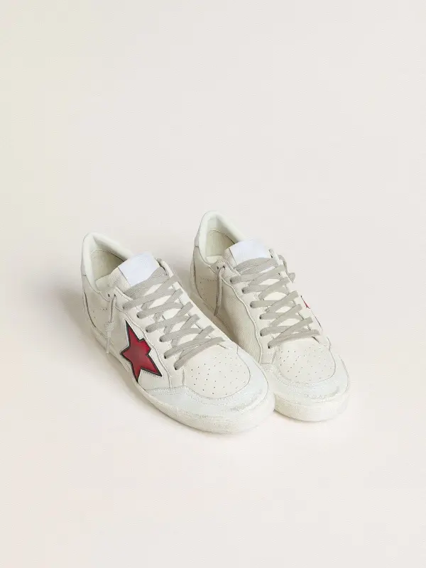 Women’s Ball Star LTD with red star and silver heel tab online