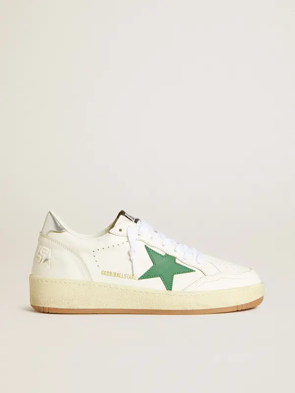 Women’s Ball Star with green leather star and metallic leather heel tab online