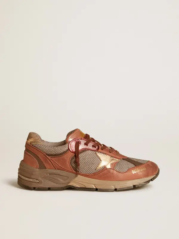 Women’s Dad-Star in nubuck with gold leather star and suede heel tab online