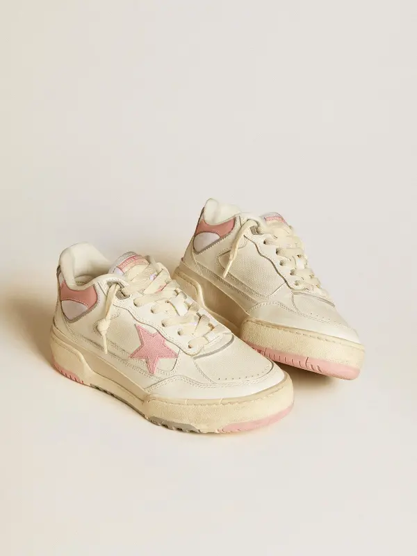 Women’s Forty2 with pink star and white leather heel tab online