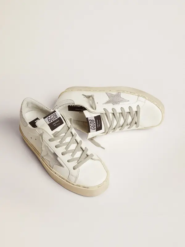 Women’s Hi Star sneakers with silver heel tab – Golden Goose online