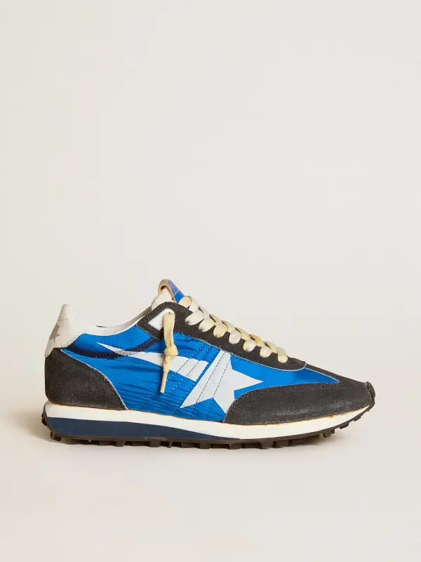 Women’s Marathon with blue nylon upper and white star online