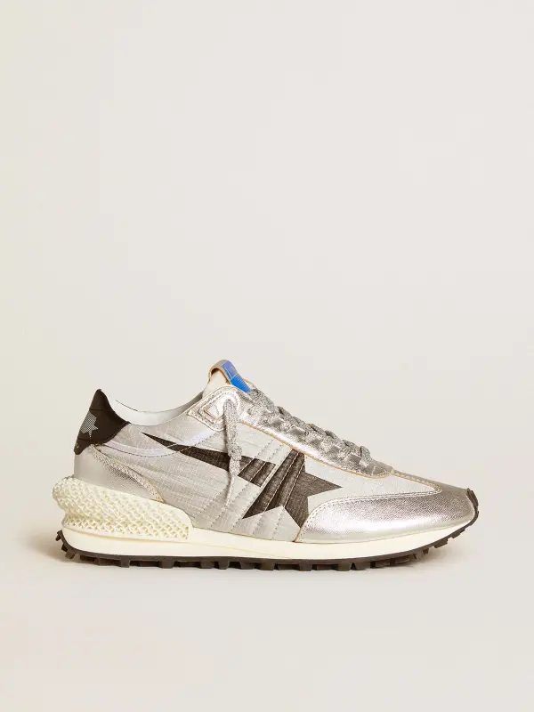 Women’s Marathon with silver ripstop nylon upper and black star online